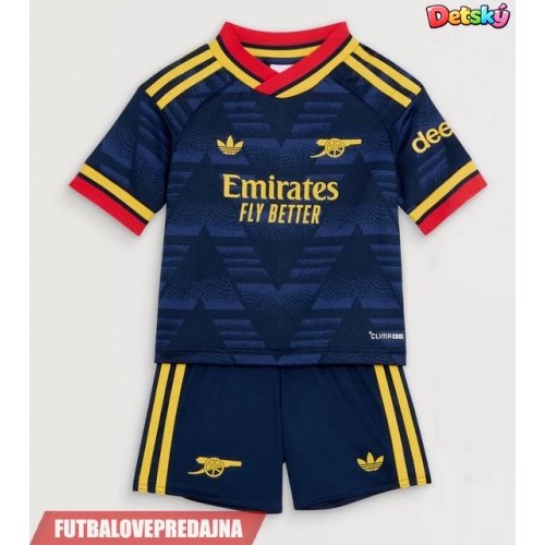 Lacne Dětský Futbalové dres Arsenal Bukayo Saka #7 2026-27 Krátky Rukáv - Preč (+ trenírky)